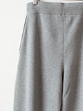 Namu Shop - Studio Nicholson Hable Merino Cashmere Rounded Pant - Gray Marl