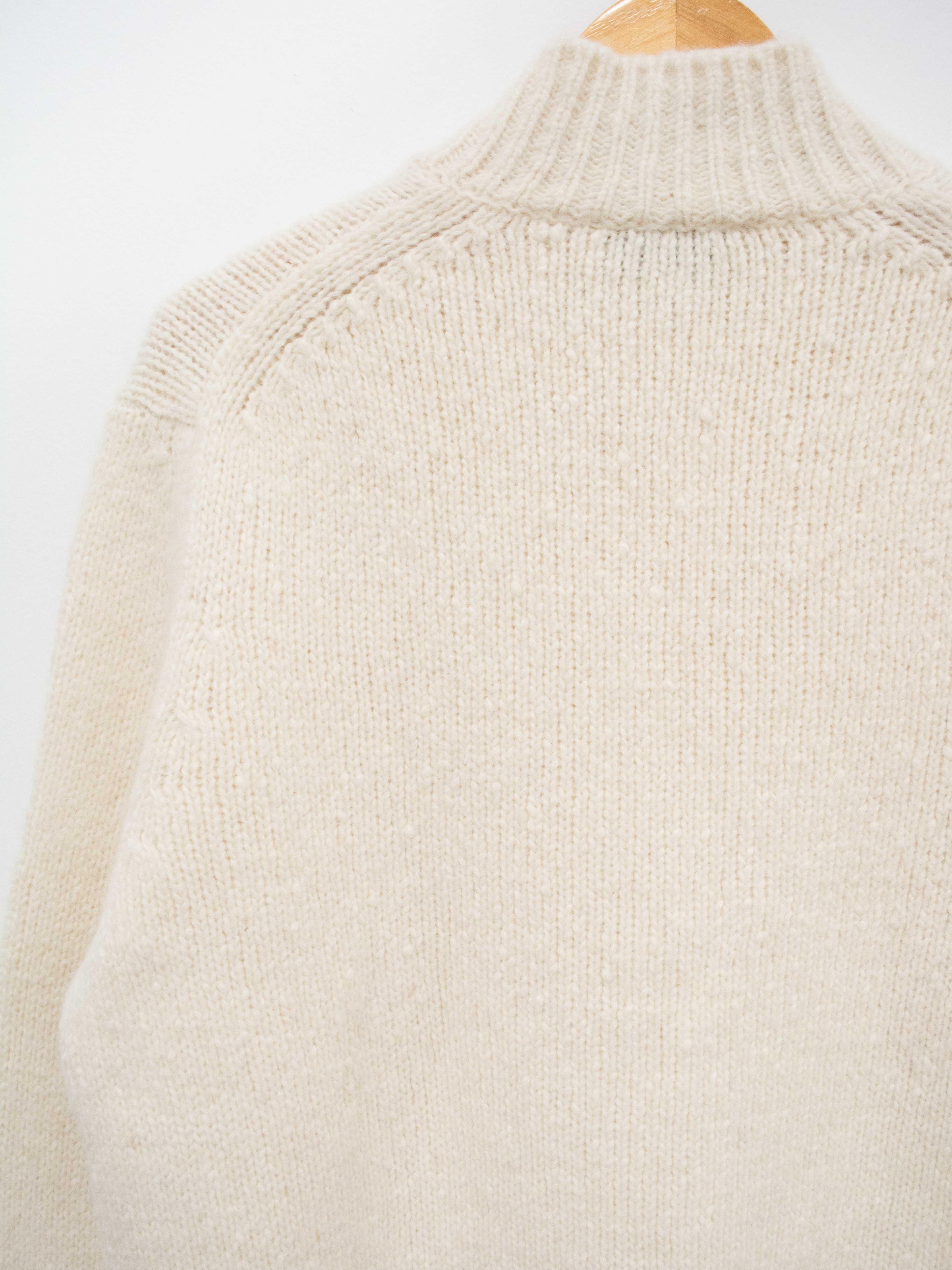 Namu Shop - Studio Nicholson Kelvin Alpaca Merino Knit - Cream