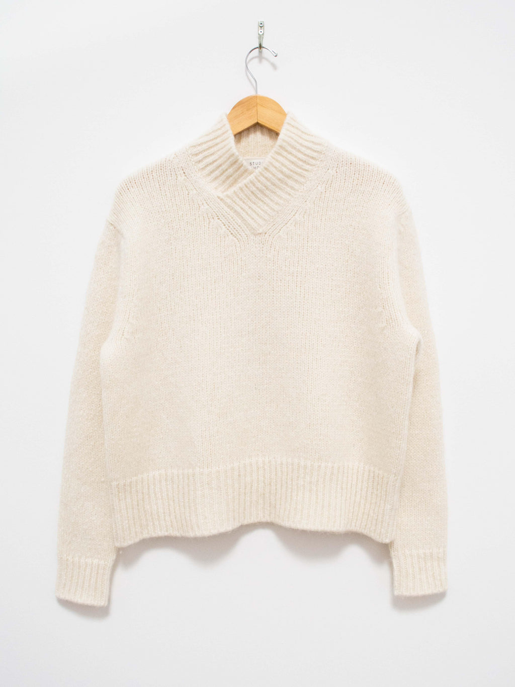 Namu Shop - Studio Nicholson Kelvin Alpaca Merino Knit - Cream