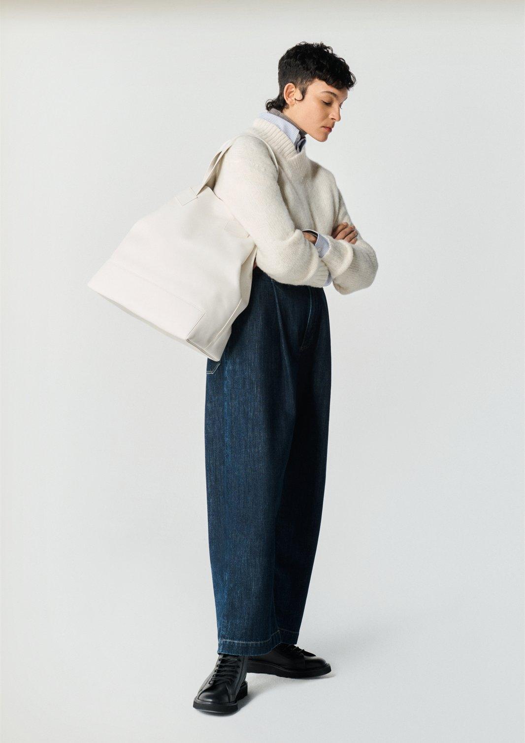 Namu Shop - Studio Nicholson Kelvin Alpaca Merino Knit - Cream