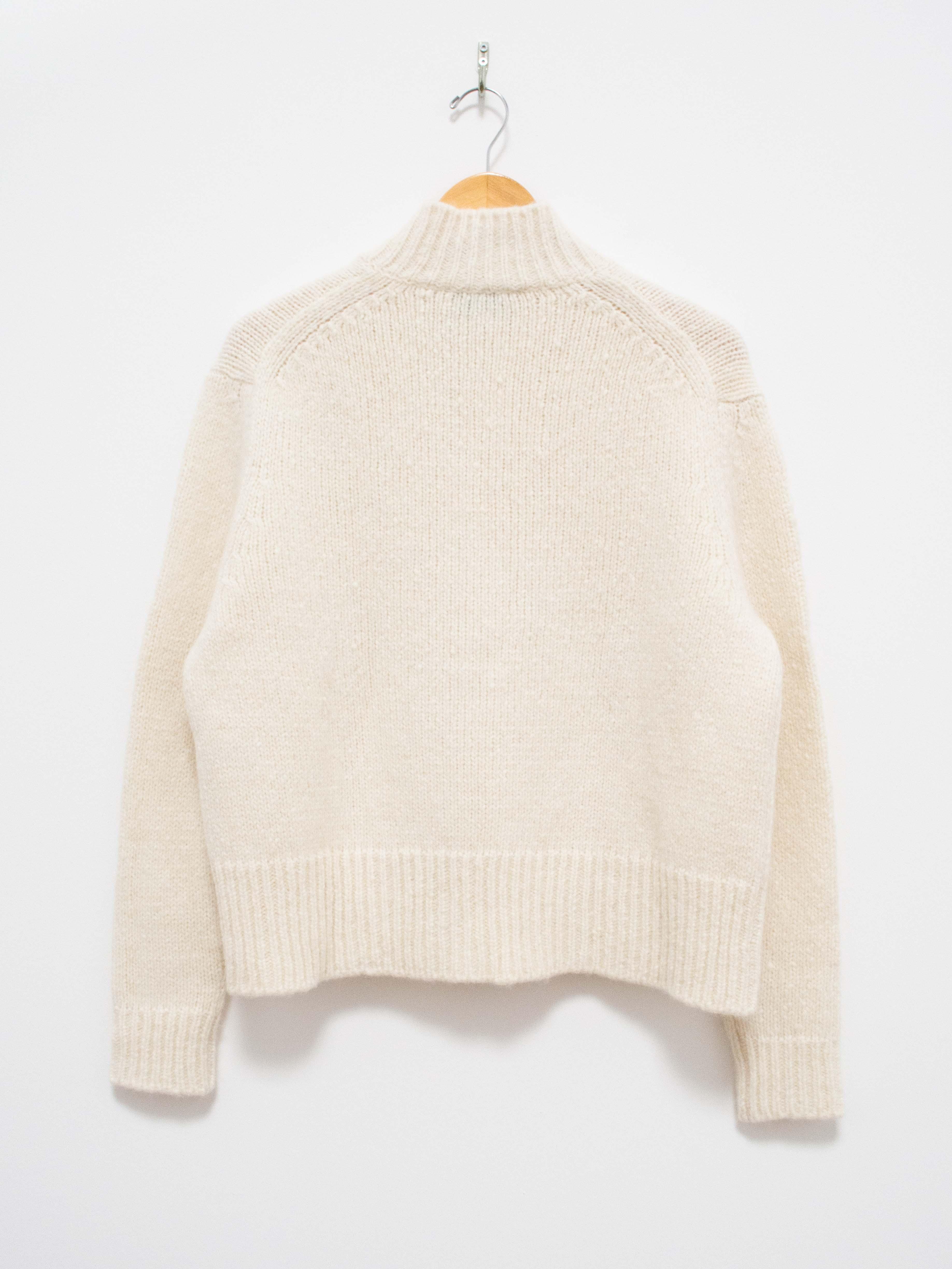 Namu Shop - Studio Nicholson Kelvin Alpaca Merino Knit - Cream