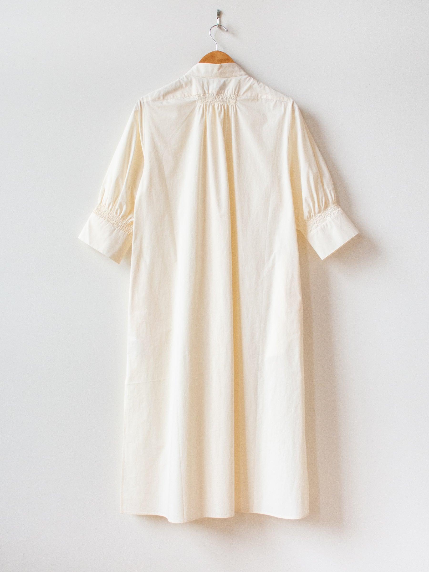 Namu Shop - Studio Nicholson Knoll Shirt Dress - Milk