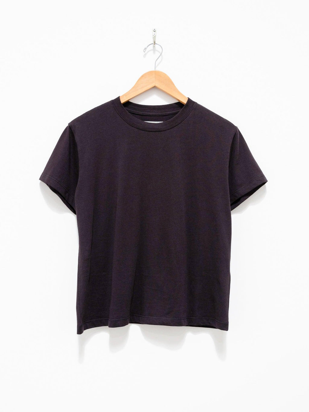 Namu Shop - Studio Nicholson Marine Perfect Tee - Black Grape