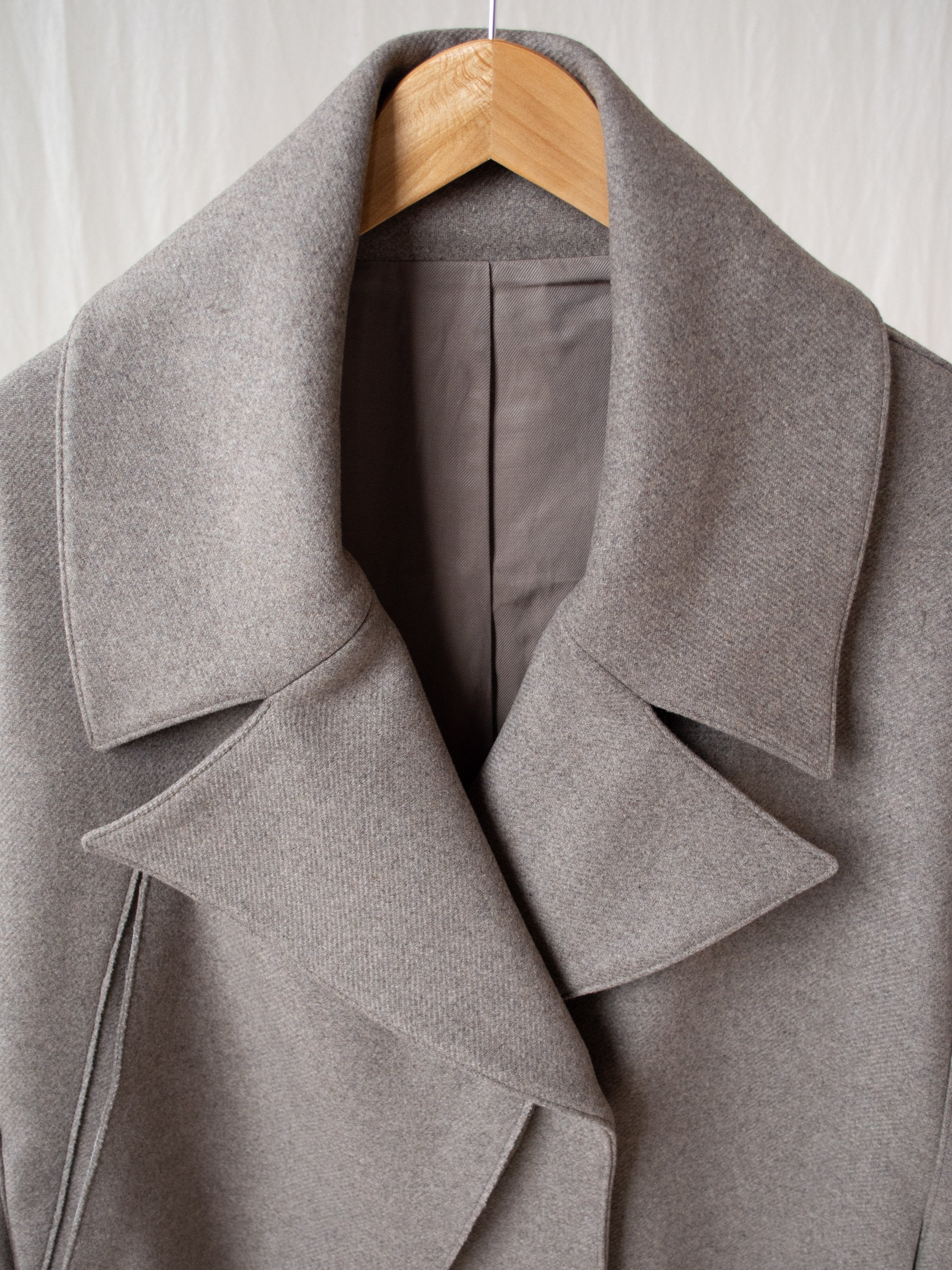 Namu Shop - Studio Nicholson Myrio Oversized Coat in Double Faced Wool