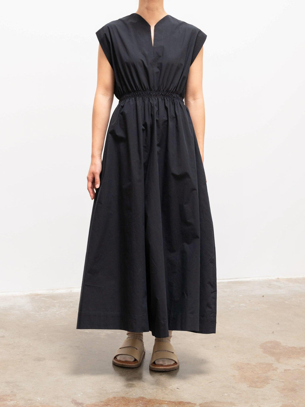 Namu Shop - Studio Nicholson Nestor Dress - Darkest Navy