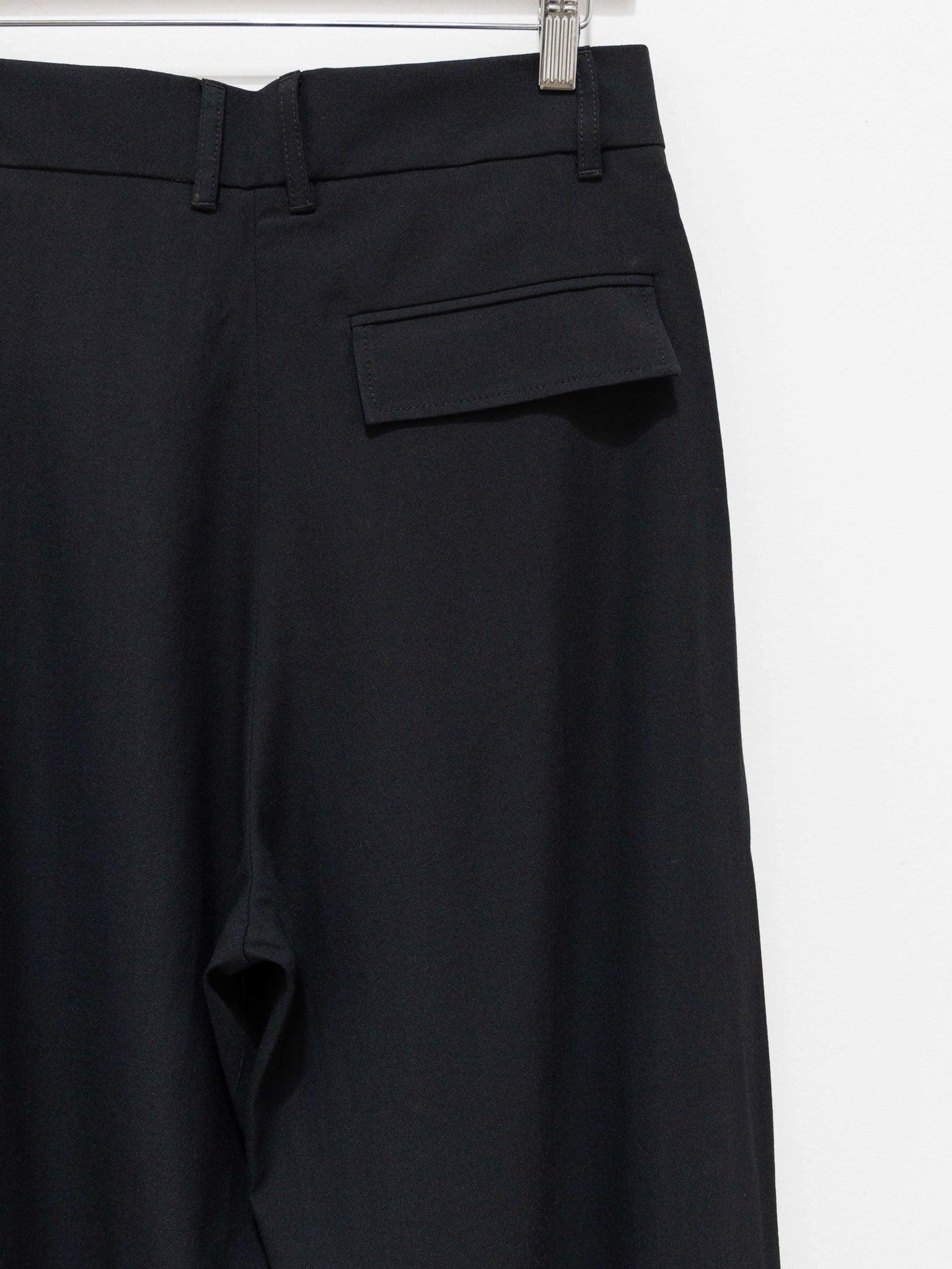 Namu Shop - Studio Nicholson Nika Double Pleat Curved Volume Pant - Graphite