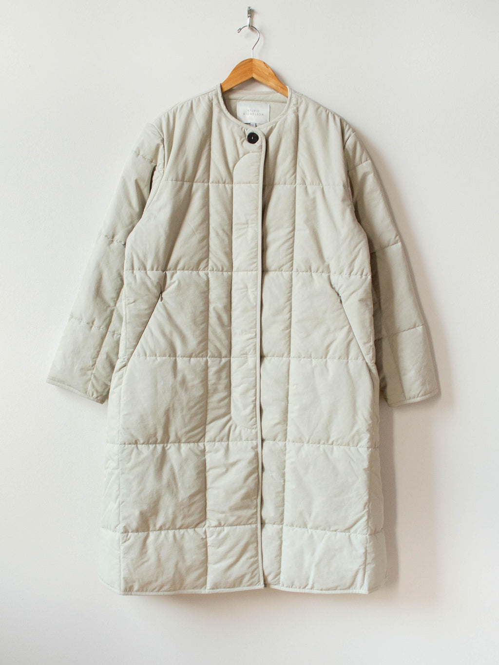 Namu Shop - Studio Nicholson Pieper Ecodown Padded Liner Coat - Stone