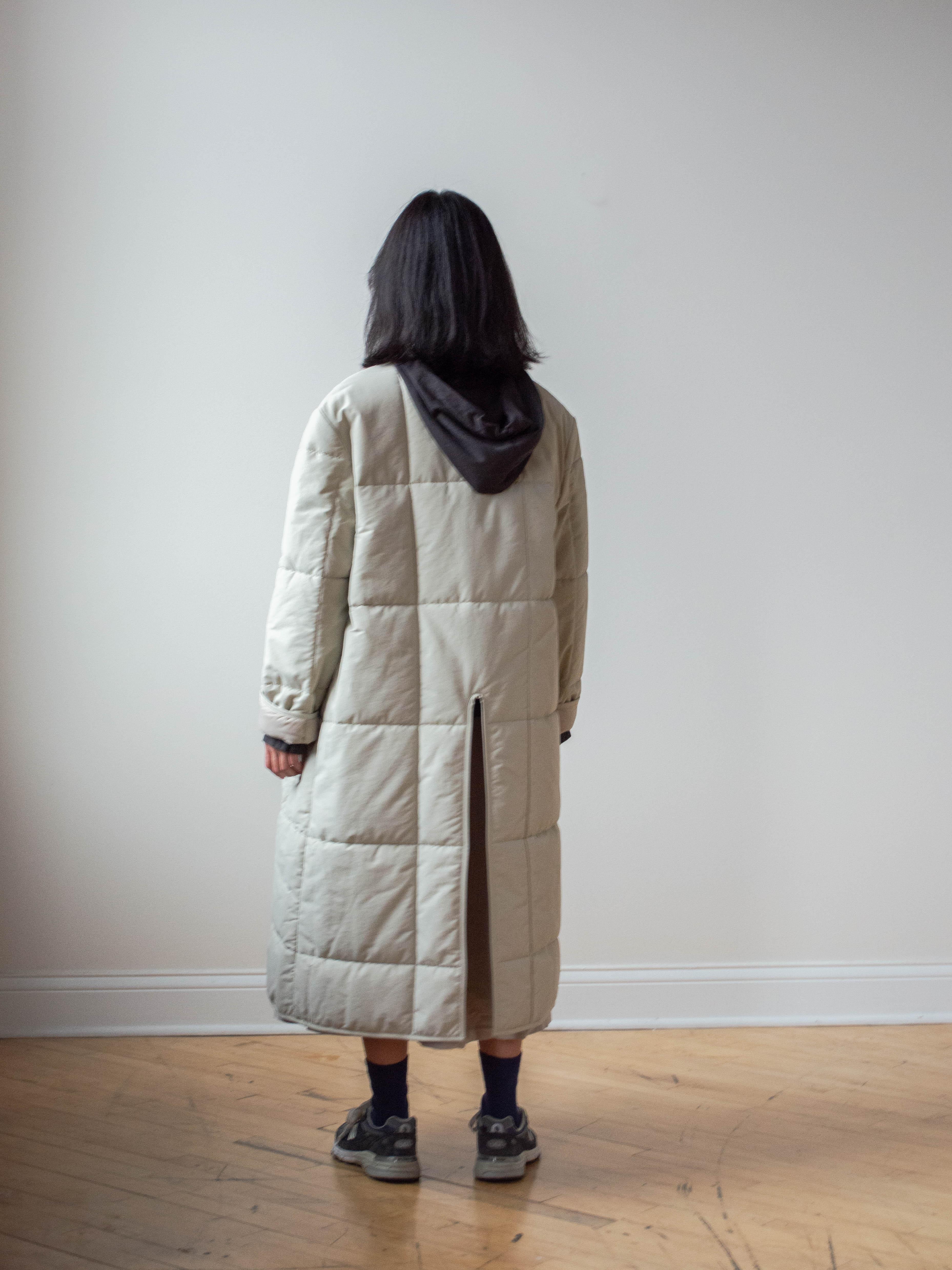 Ecodown Padding Pieper Ecodown Padded Liner Coat - Stone