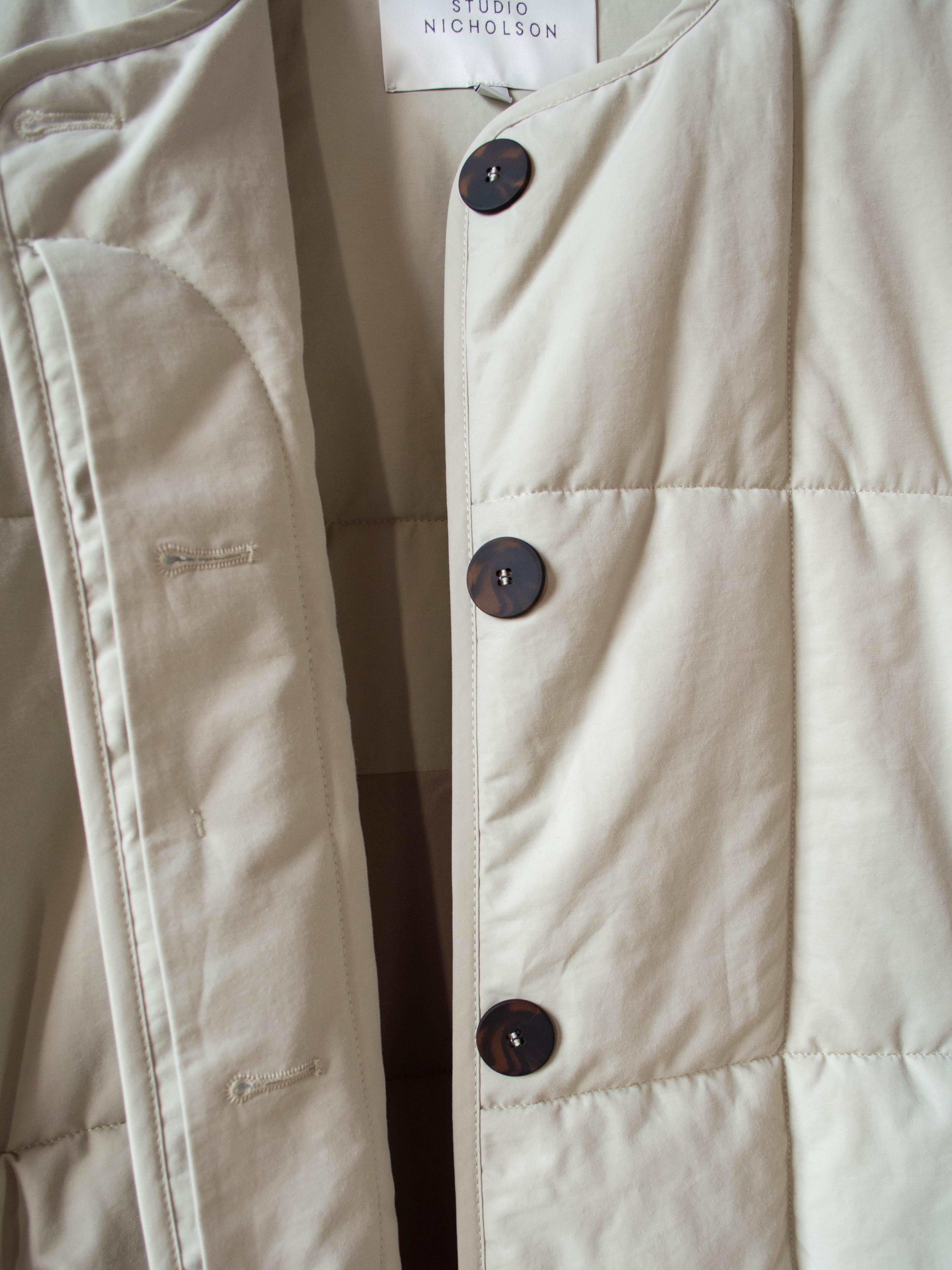 Ecodown Padding Pieper Ecodown Padded Liner Coat - Stone