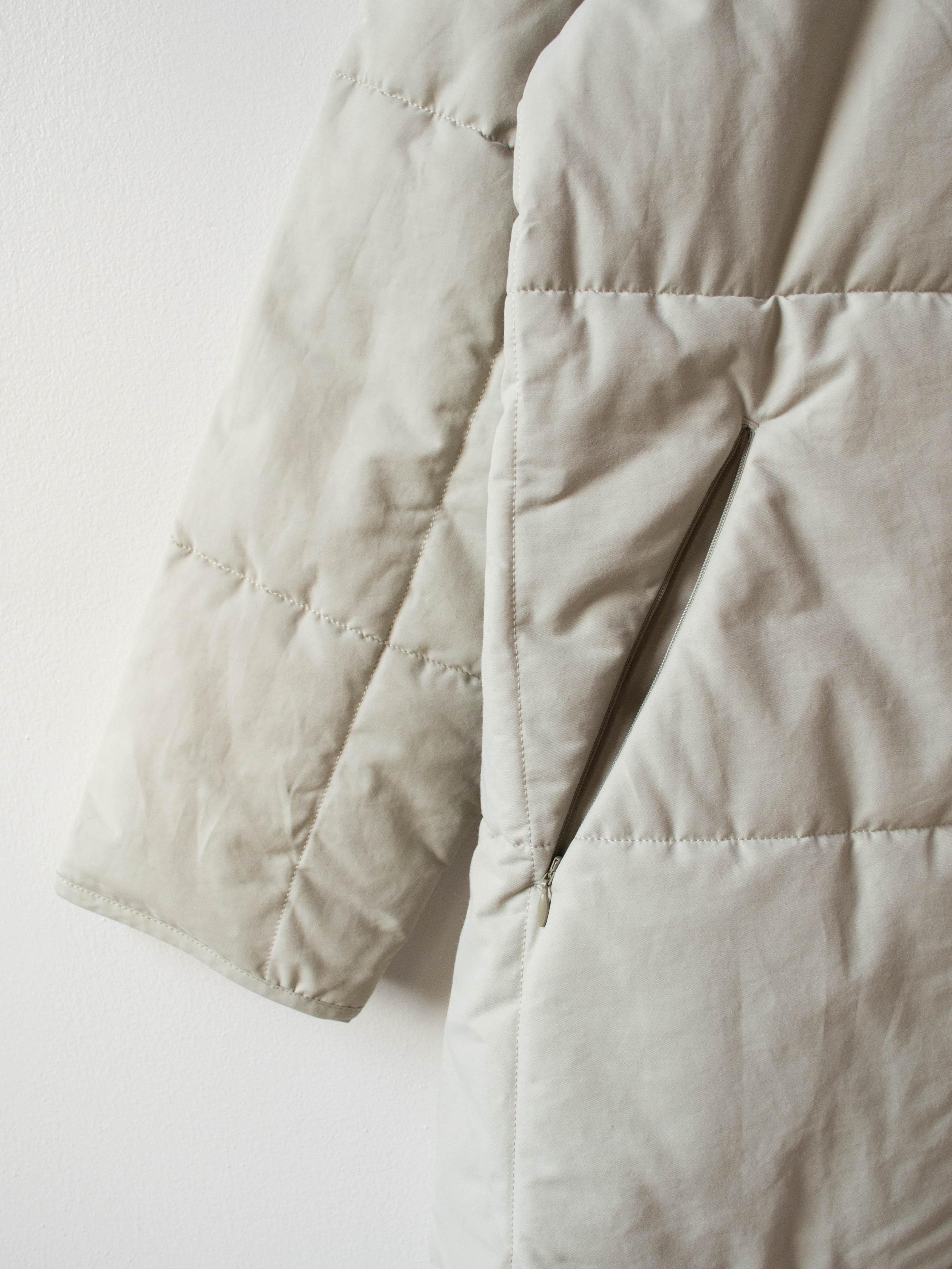 Ecodown Padding Pieper Ecodown Padded Liner Coat - Stone