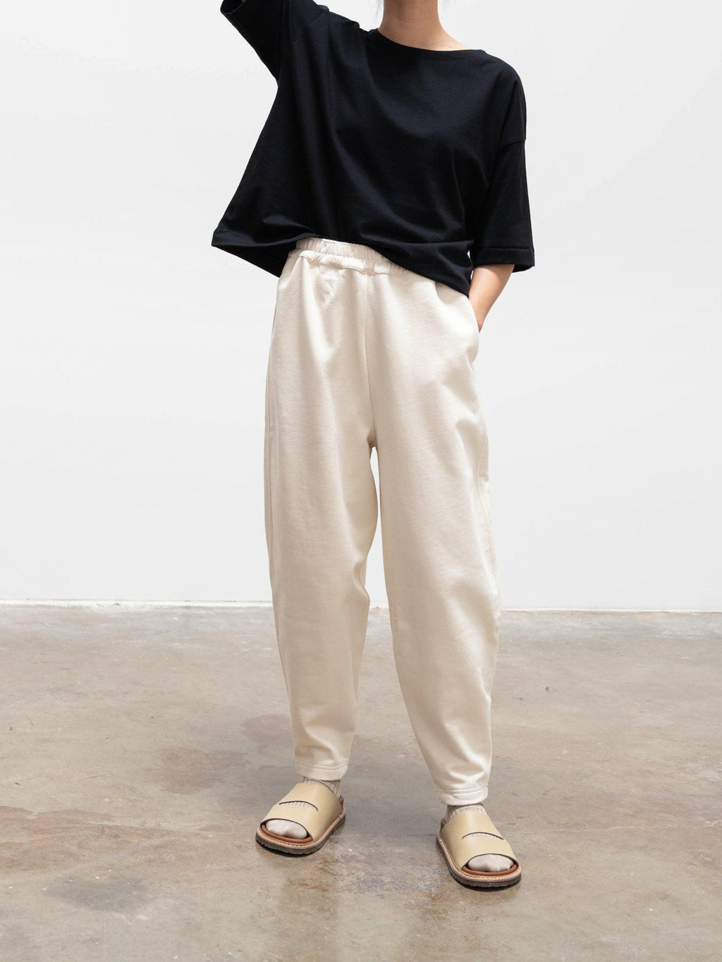 Namu Shop - Toogood The Acrobat Trouser - Raw Loopback Jersey