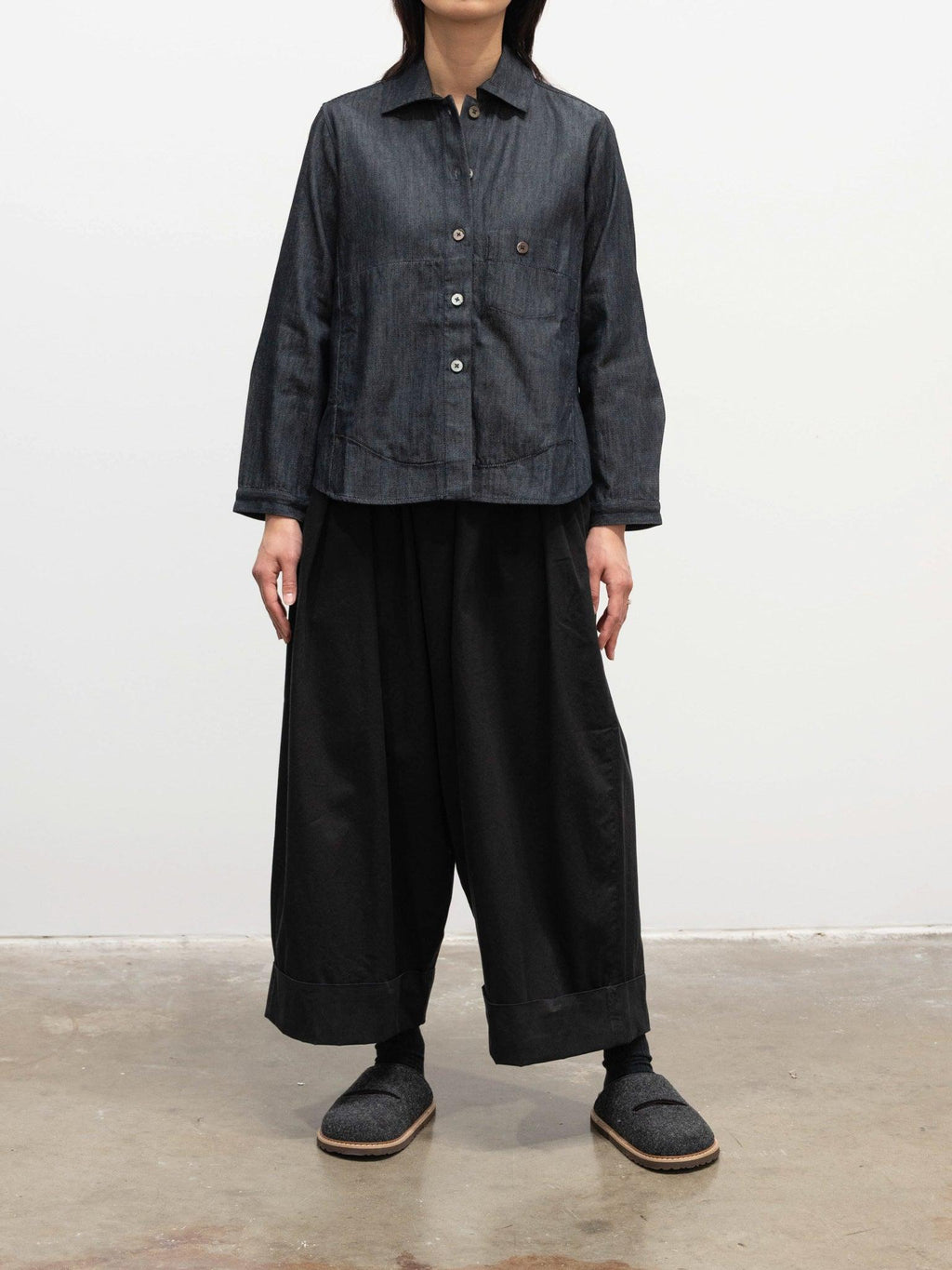 Namu Shop - Toogood The Baker Trouser - Flint Cotton Twill