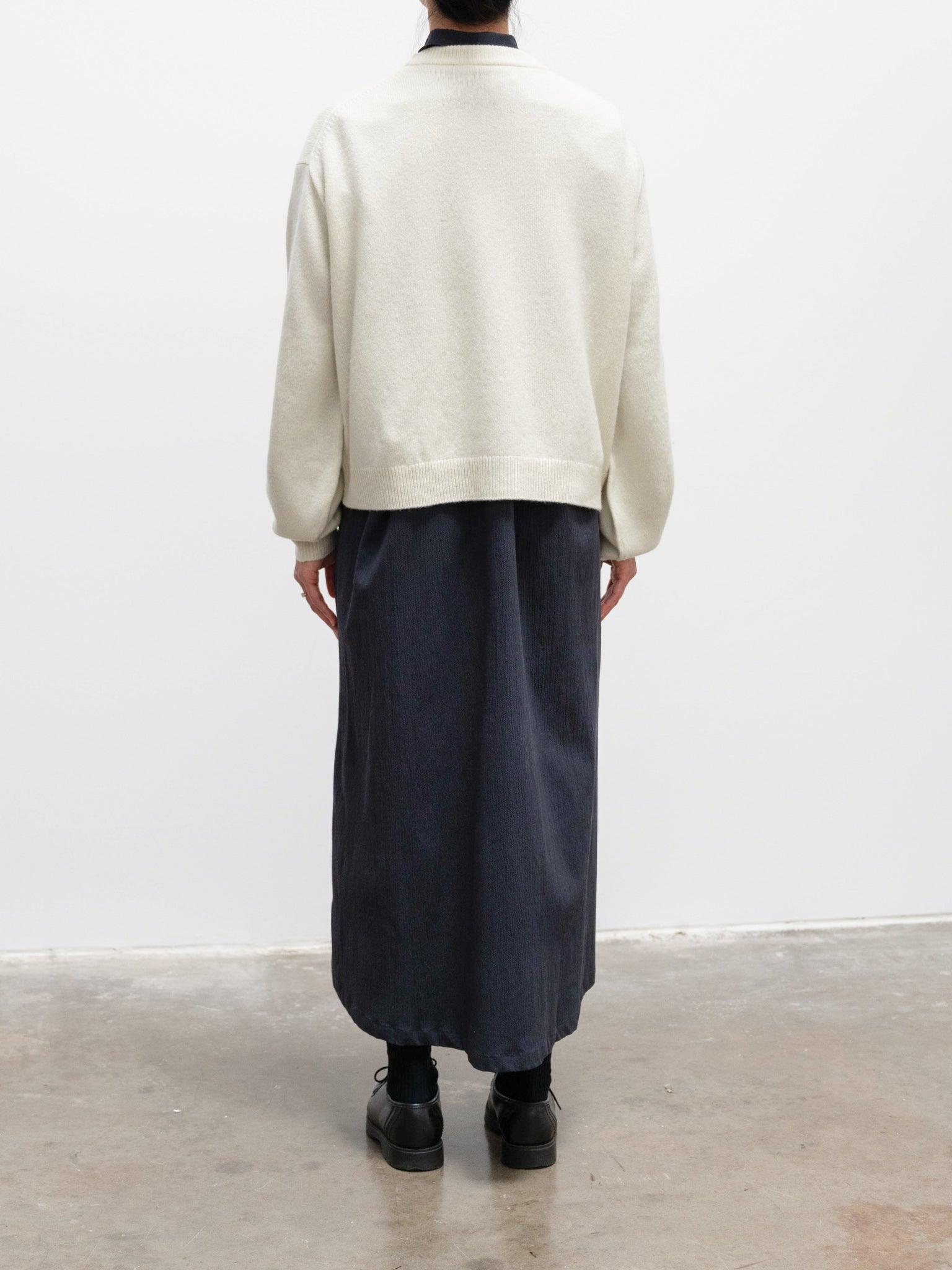 Namu Shop - Toogood The Draughtsman Dress - Ink Crinkled Cotton