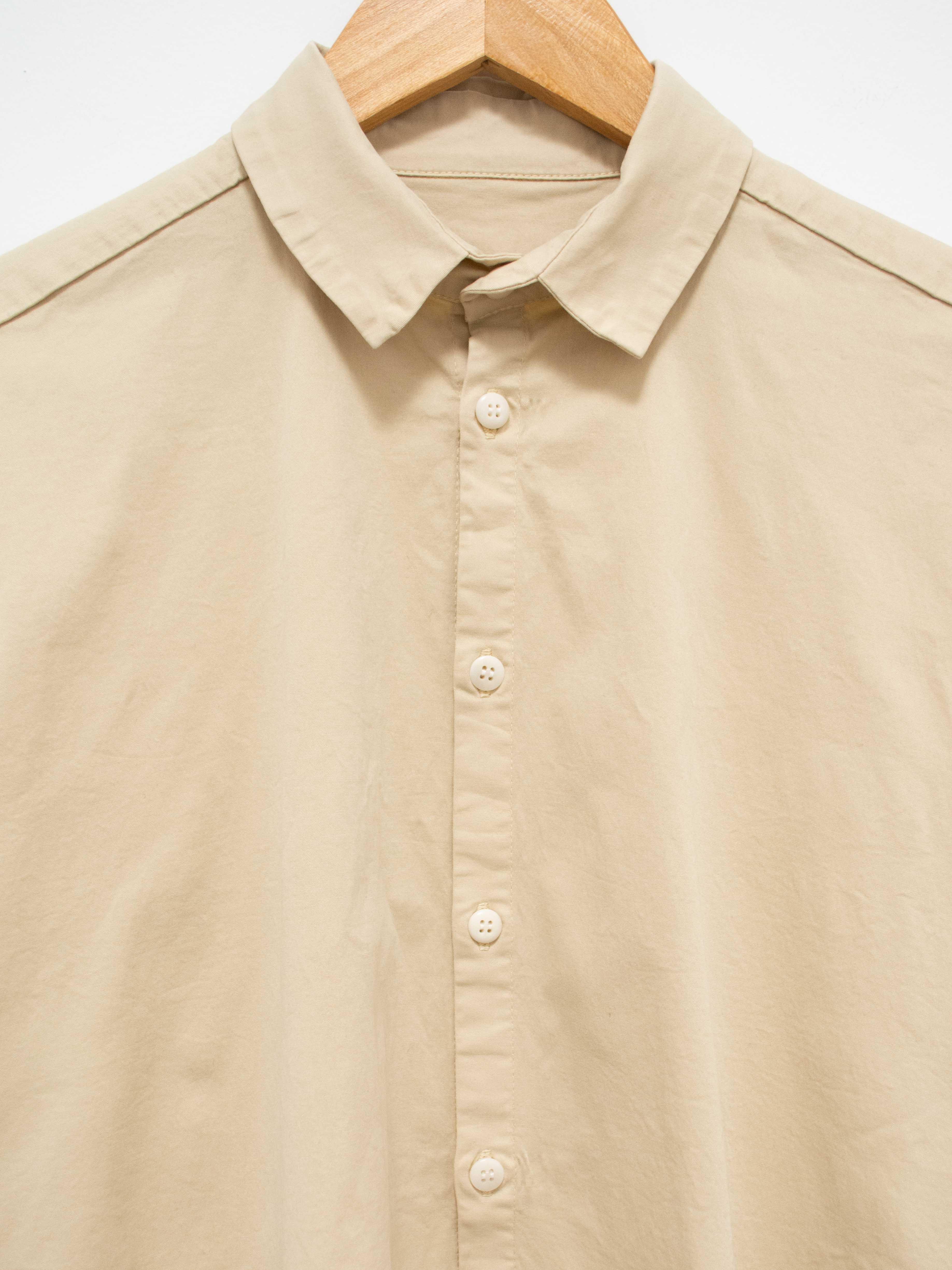 Namu Shop - Toogood The Draughtsman Shirt - Buff Twill