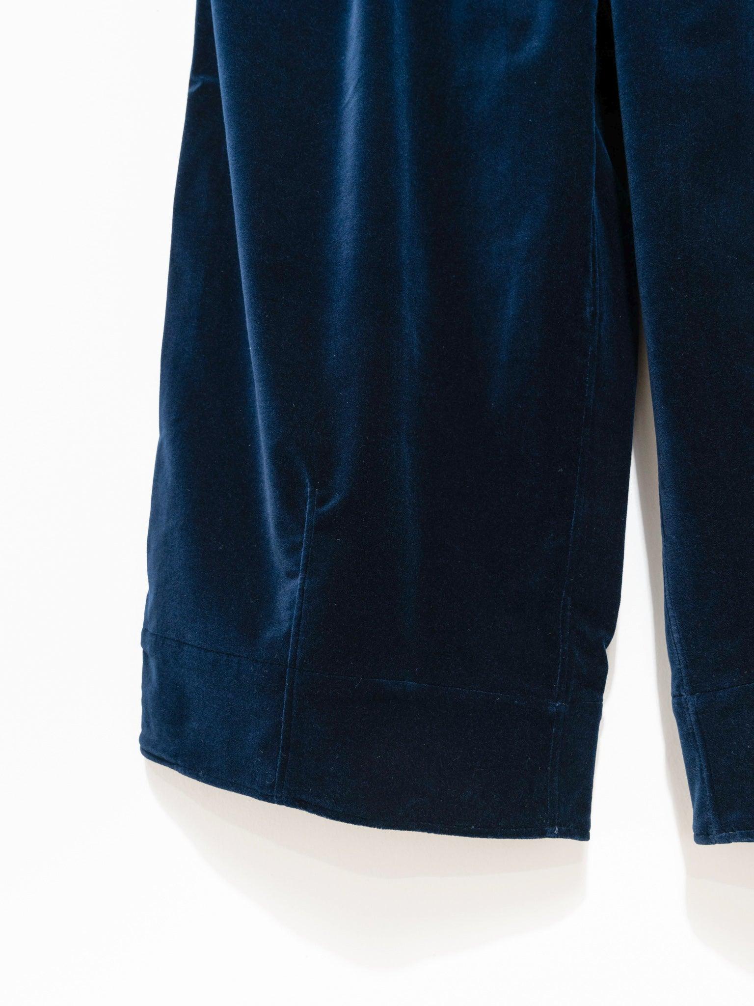 Namu Shop - Toogood The Etcher Trouser - Ink Cotton Velvet