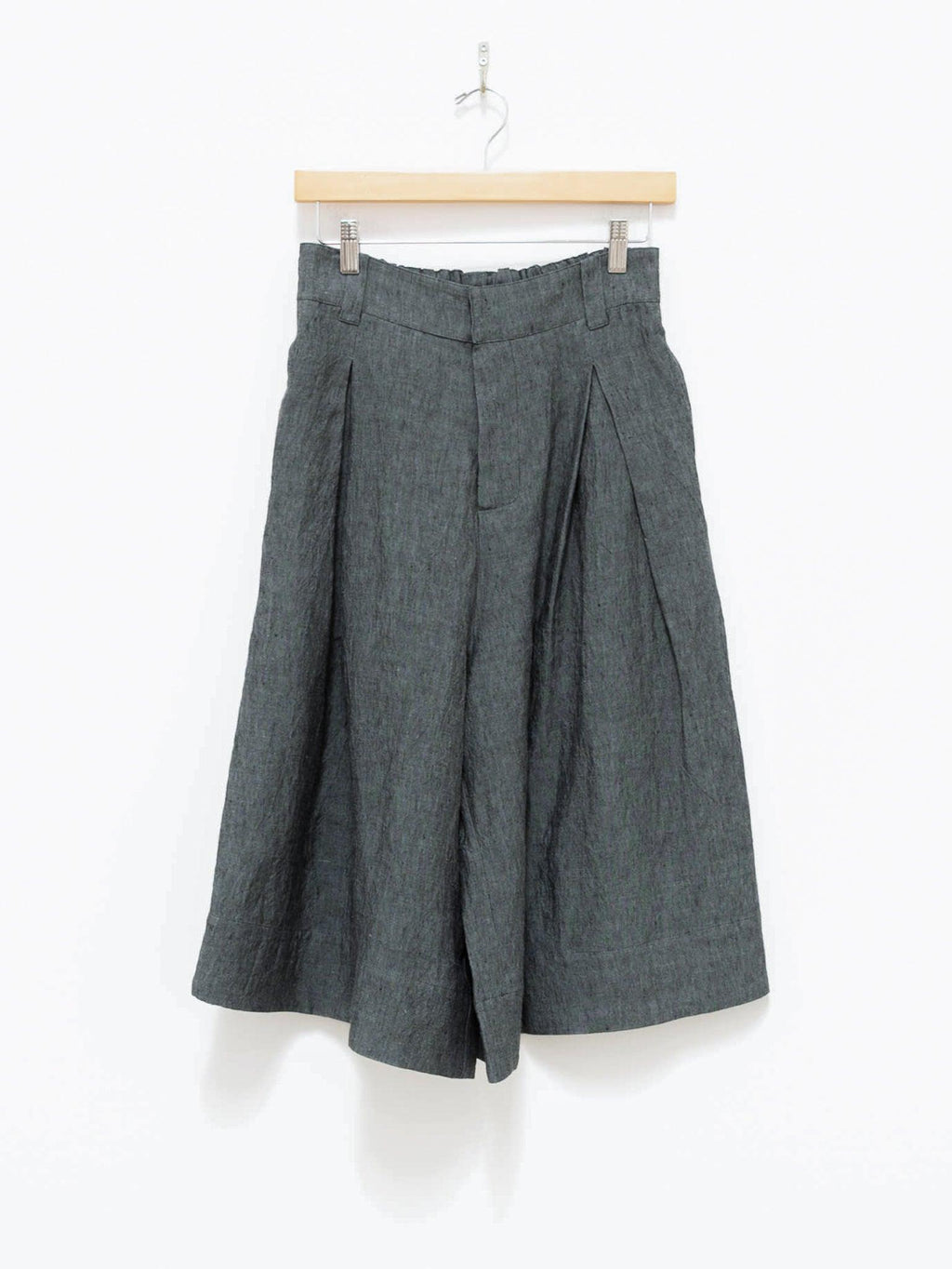 Namu Shop - Toogood The Landscaper Shorts - Blue Slate Laundered Linen