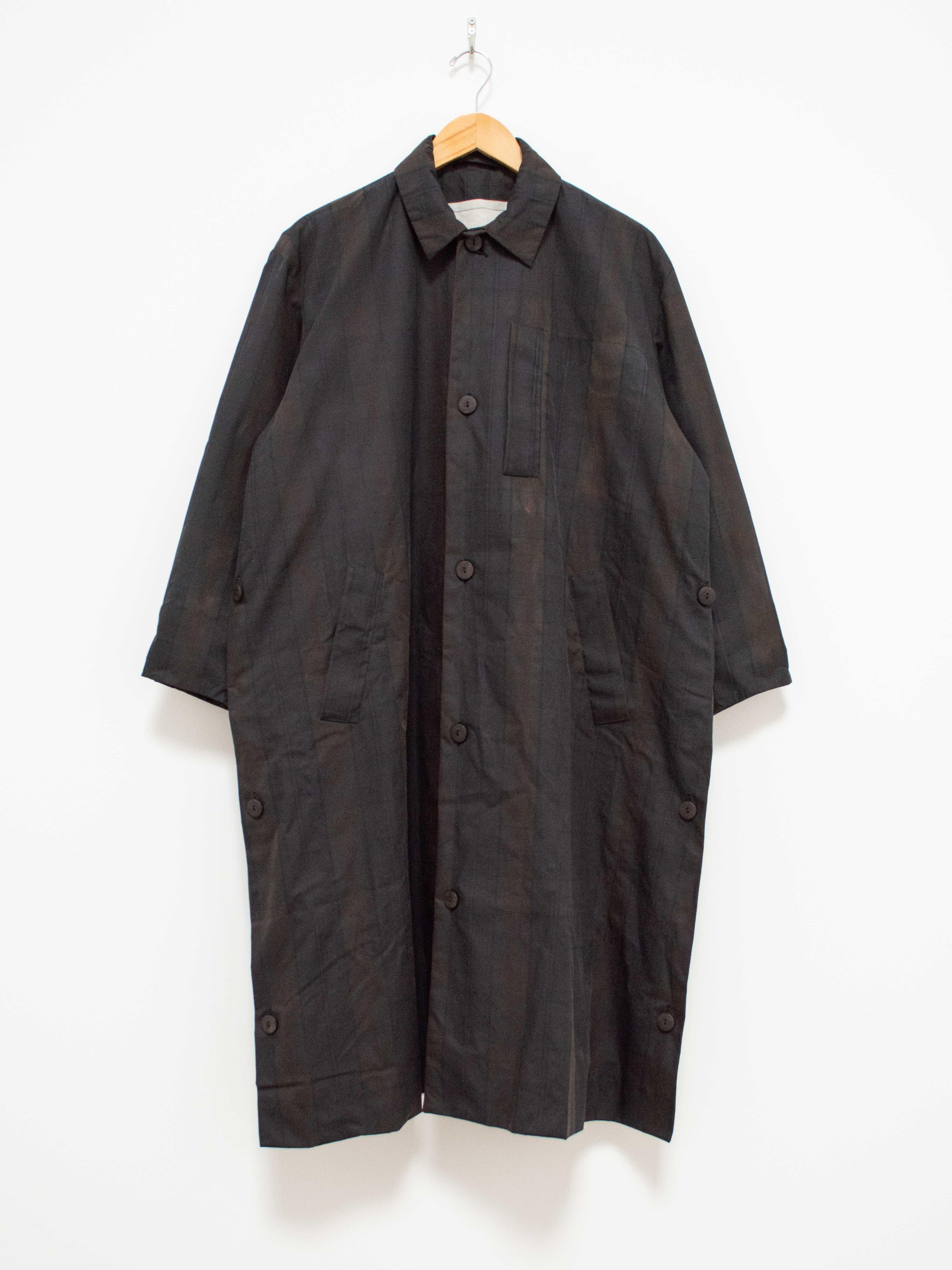 The Messenger Coat - Waxed Cotton Check