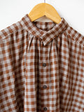 Namu Shop - Toogood The Shepherd Shirt - Tawny Wool Cotton Check