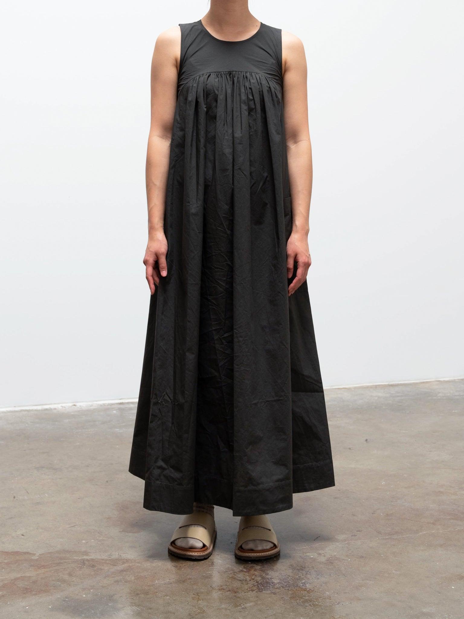 Namu Shop - Toogood The Weaver Dress - Ash LW Textured Cotton