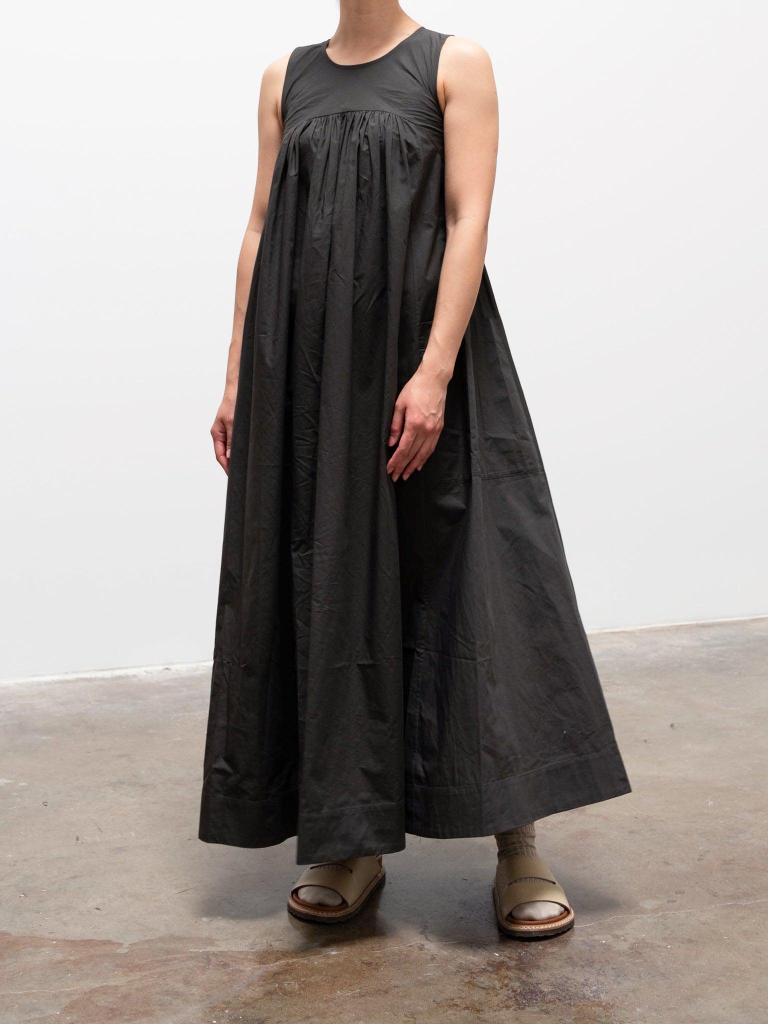 Namu Shop - Toogood The Weaver Dress - Ash LW Textured Cotton