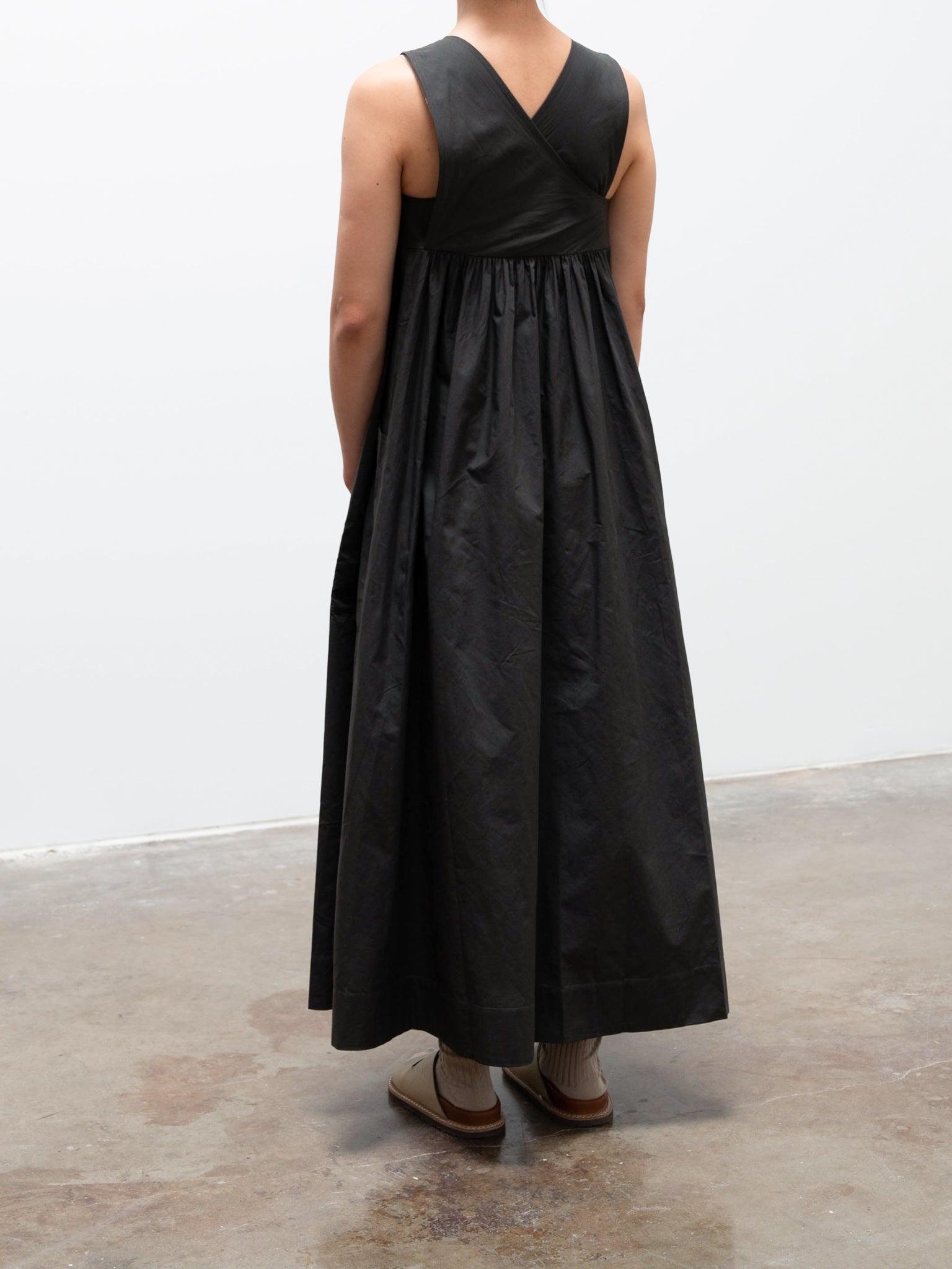 Namu Shop - Toogood The Weaver Dress - Ash LW Textured Cotton