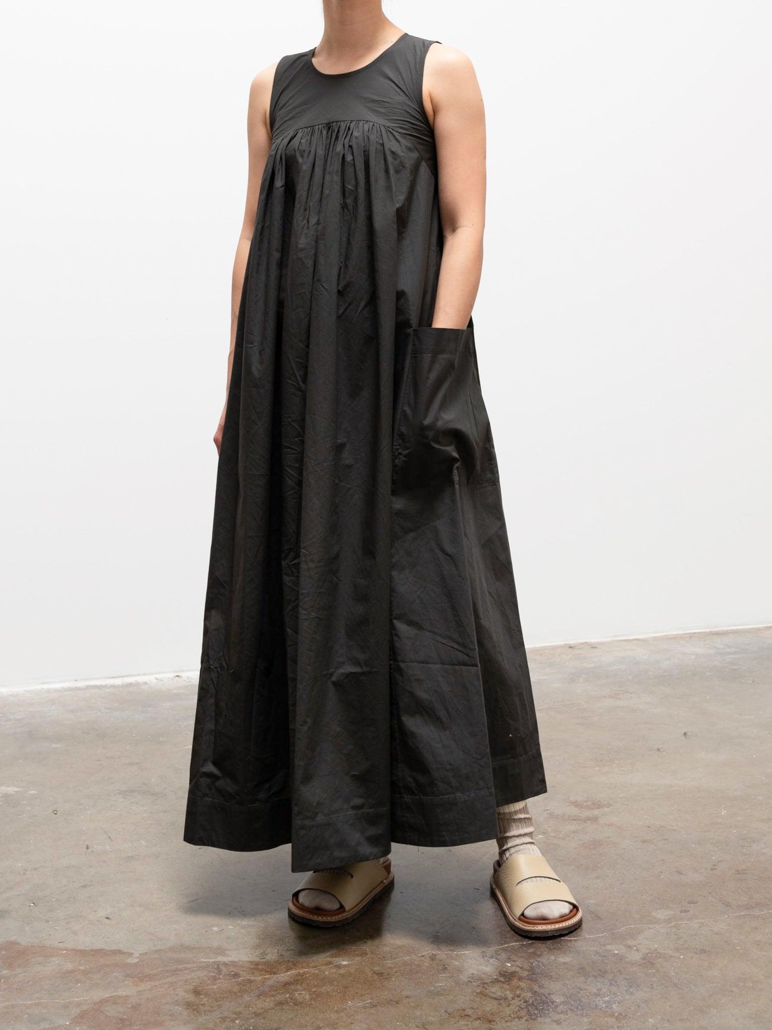 Namu Shop - Toogood The Weaver Dress - Ash LW Textured Cotton