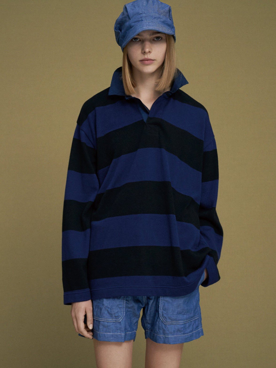 Namu Shop - ts(s) Border Stripe Rugby Knit - Extra Soft Twistless Cotton