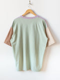 Namu Shop - ts(s) Color Panel Oversized Dry Touch T-Shirt - Lavender