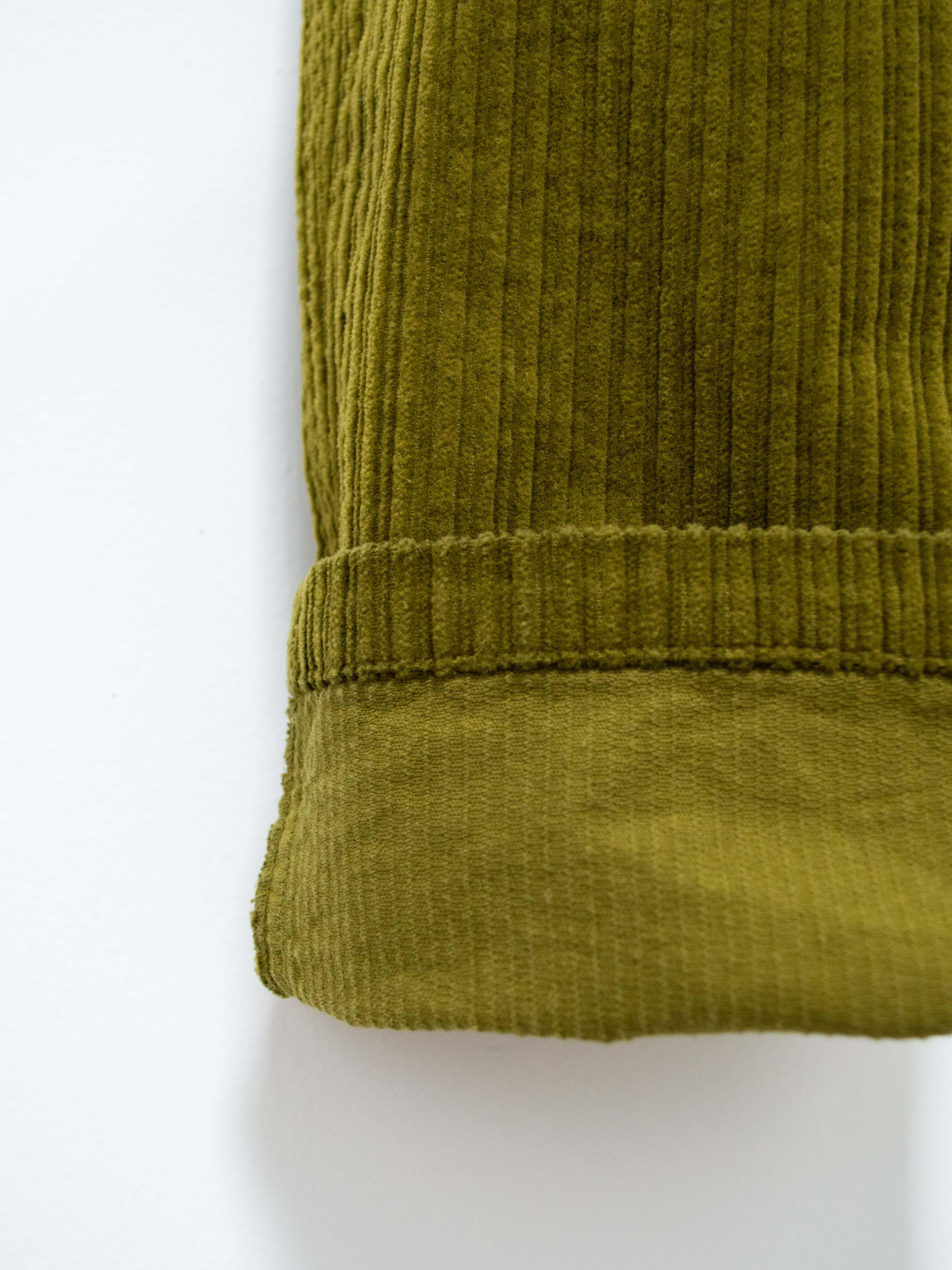 Namu Shop - ts(s) Garment Dyed Stretch Corduroy Drawstring Pants - Pistachio