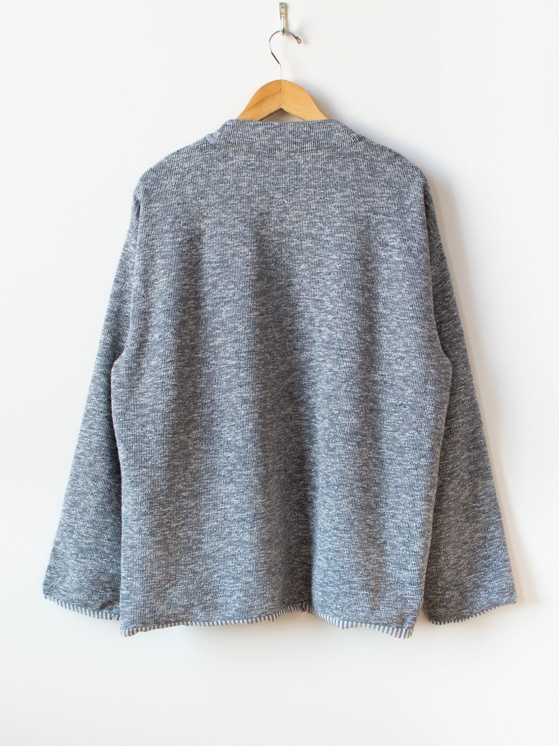 Namu Shop - ts(s) Lined Easy Cardigan - Marled Navy
