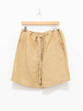 Namu Shop - ts(s) Linen Chambray Drawstring Wide Shorts - Yellow