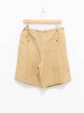 Namu Shop - ts(s) Linen Chambray Drawstring Wide Shorts - Yellow