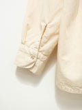 Namu Shop - ts(s) Lyocell Co/Li Round Flap Pocket Shirt - Ecru