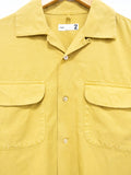 Namu Shop - ts(s) Lyocell Co/Li Round Flap Pocket S/S Shirt - Yellow