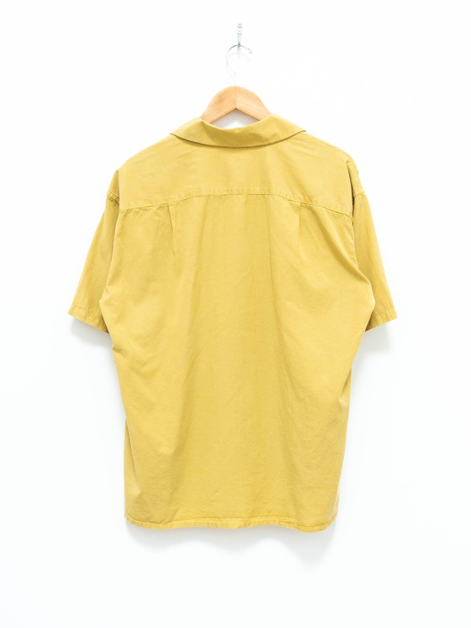 Namu Shop - ts(s) Lyocell Co/Li Round Flap Pocket S/S Shirt - Yellow
