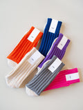 Namu Shop - ts(s) Mix and Match Cotton Rib Sock - Multiple Colors