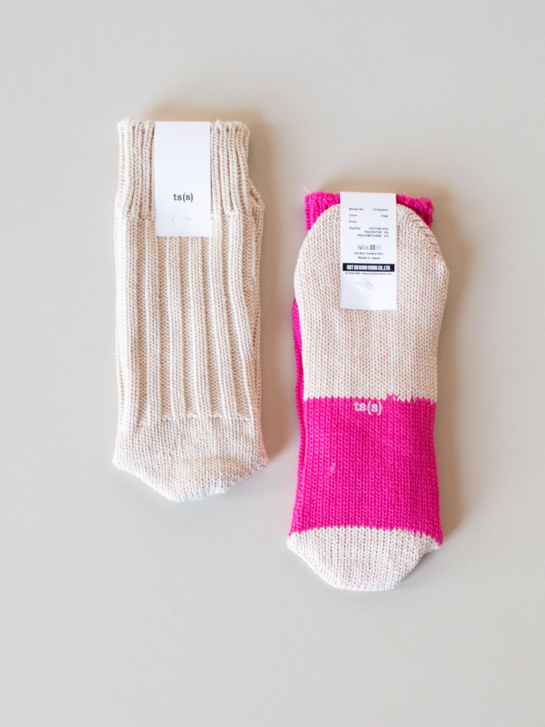 Namu Shop - ts(s) Mix and Match Cotton Rib Sock - Multiple Colors