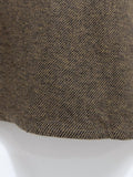 Namu Shop - ts(s) Mixed Color Cotton Round Flap Pocket Baggy Shirt - Khaki