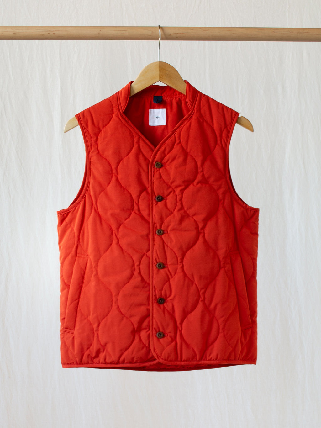 Namu Shop - ts(s) Quilted Liner Vest - Orange