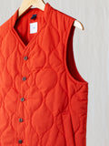 Namu Shop - ts(s) Quilted Liner Vest - Orange