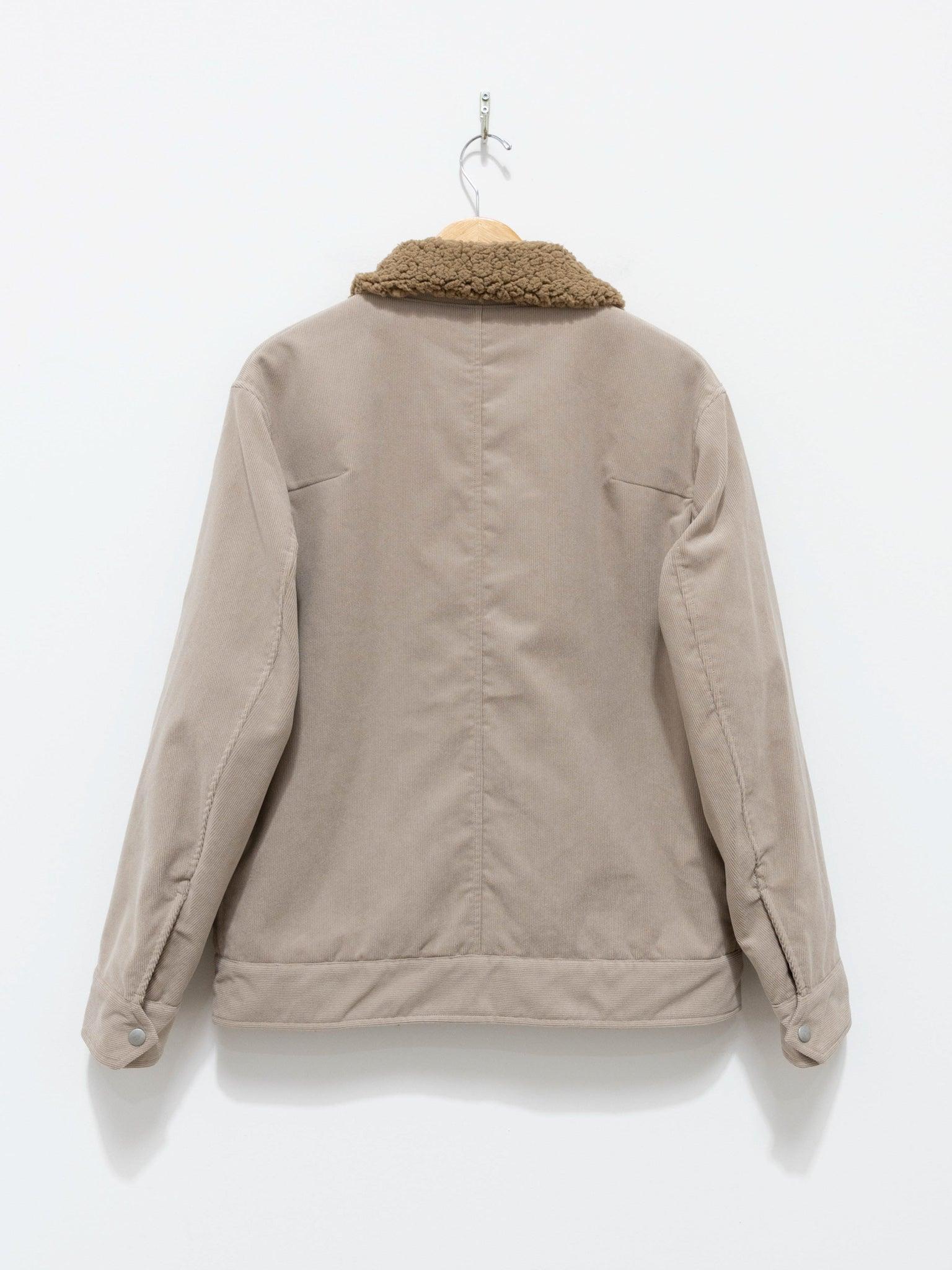 Namu Shop - ts(s) SOLOTEX Poly Stretch Corduroy Bomber Jacket - Graige