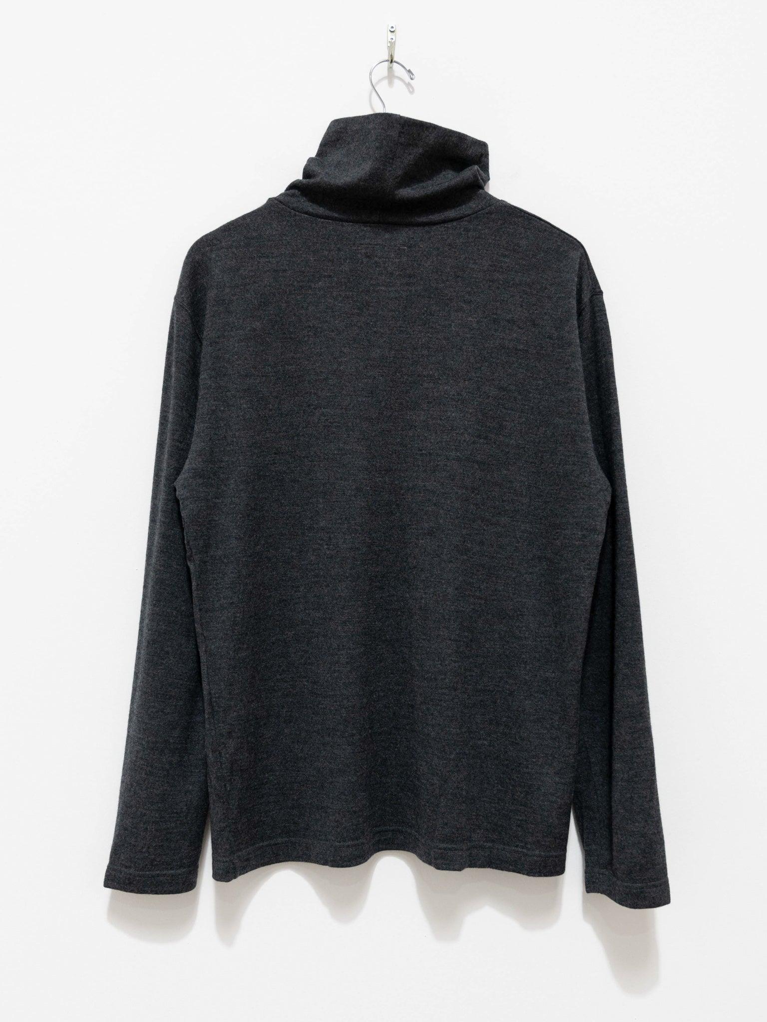 Namu Shop - ts(s) Washable Milled Wool Jersey Turtleneck Knit