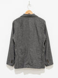 Namu Shop - ts(s) Washable Wool Stretch Flannel DB Jacket - Gray