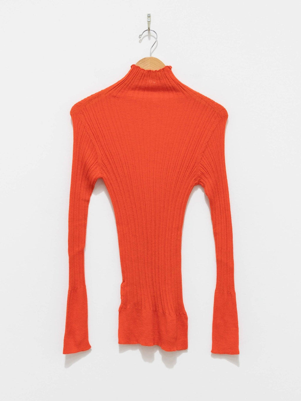 Namu Shop - Unfil Baby Suri Alpaca High Neck Sweater - Orange