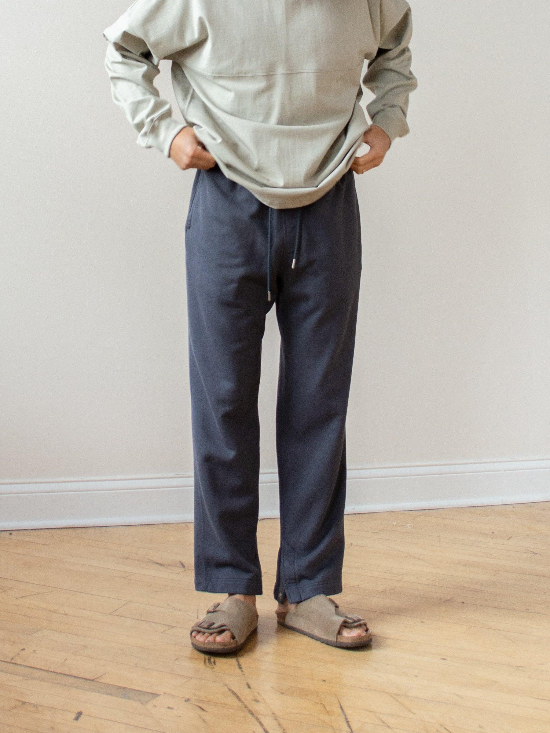 Namu Shop - Unfil Cotton French Terry Sweatpants - Charcoal