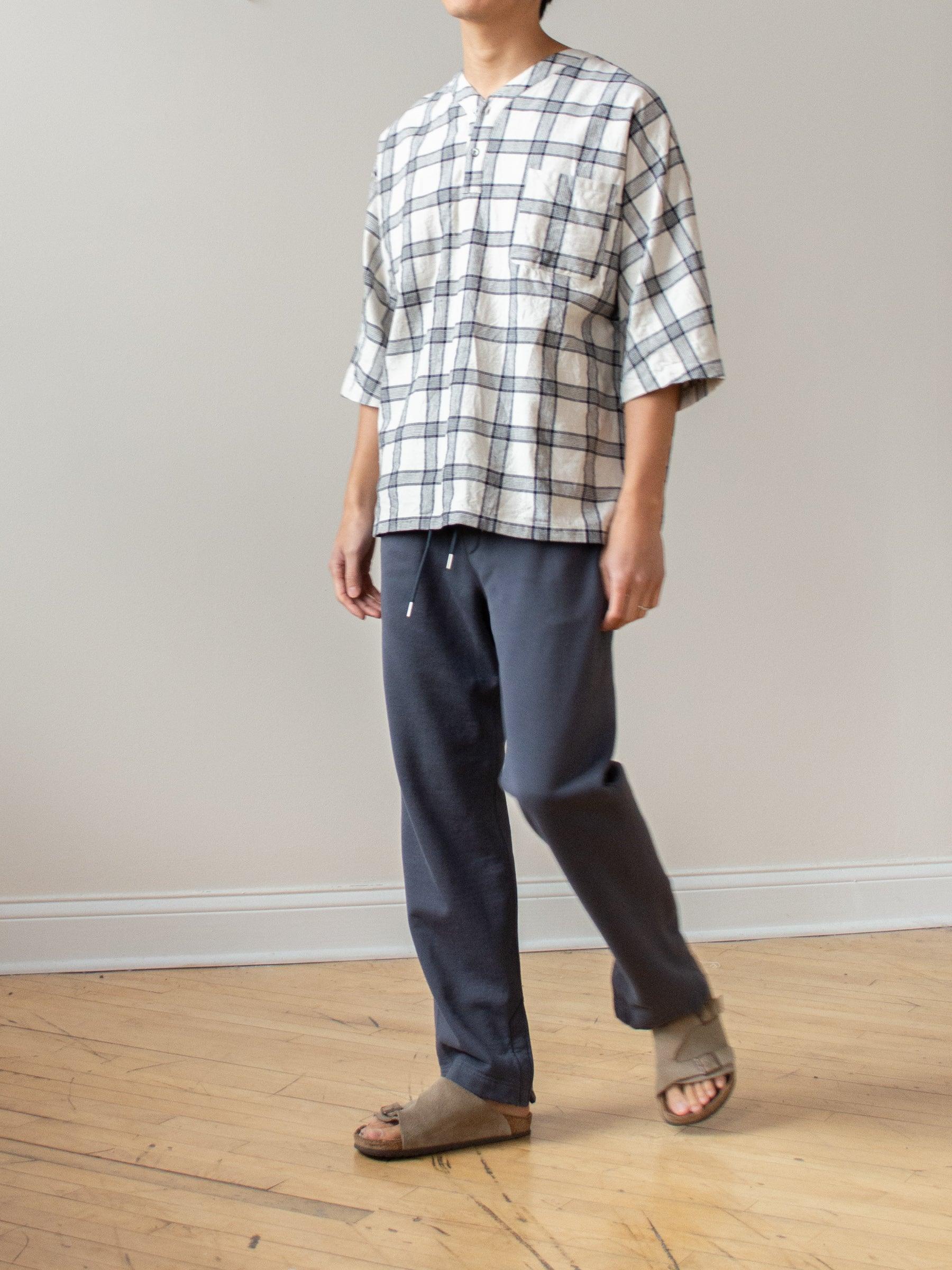 Namu Shop - Unfil Cotton French Terry Sweatpants - Charcoal