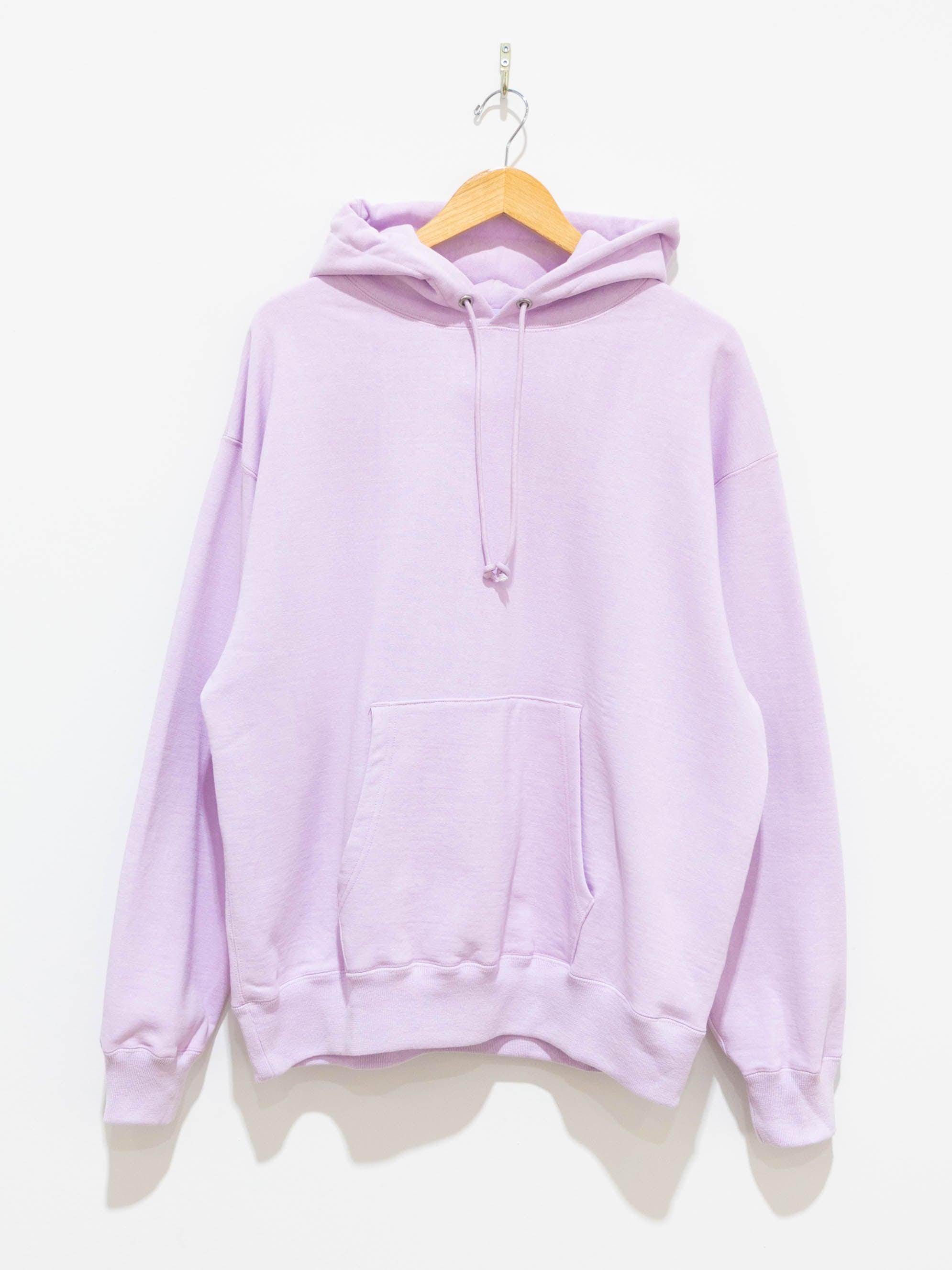 Namu Shop - Unfil Cotton Paper Terry Hoodie - Lilac