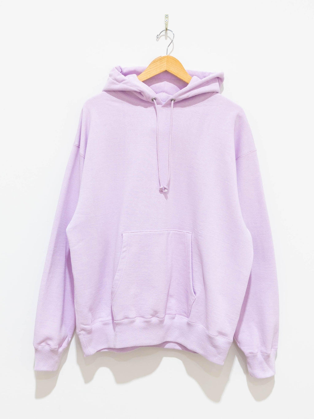 Namu Shop - Unfil Cotton Paper Terry Hoodie - Lilac