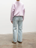 Namu Shop - Unfil Cotton Paper Terry Sweatshirt - Lilac