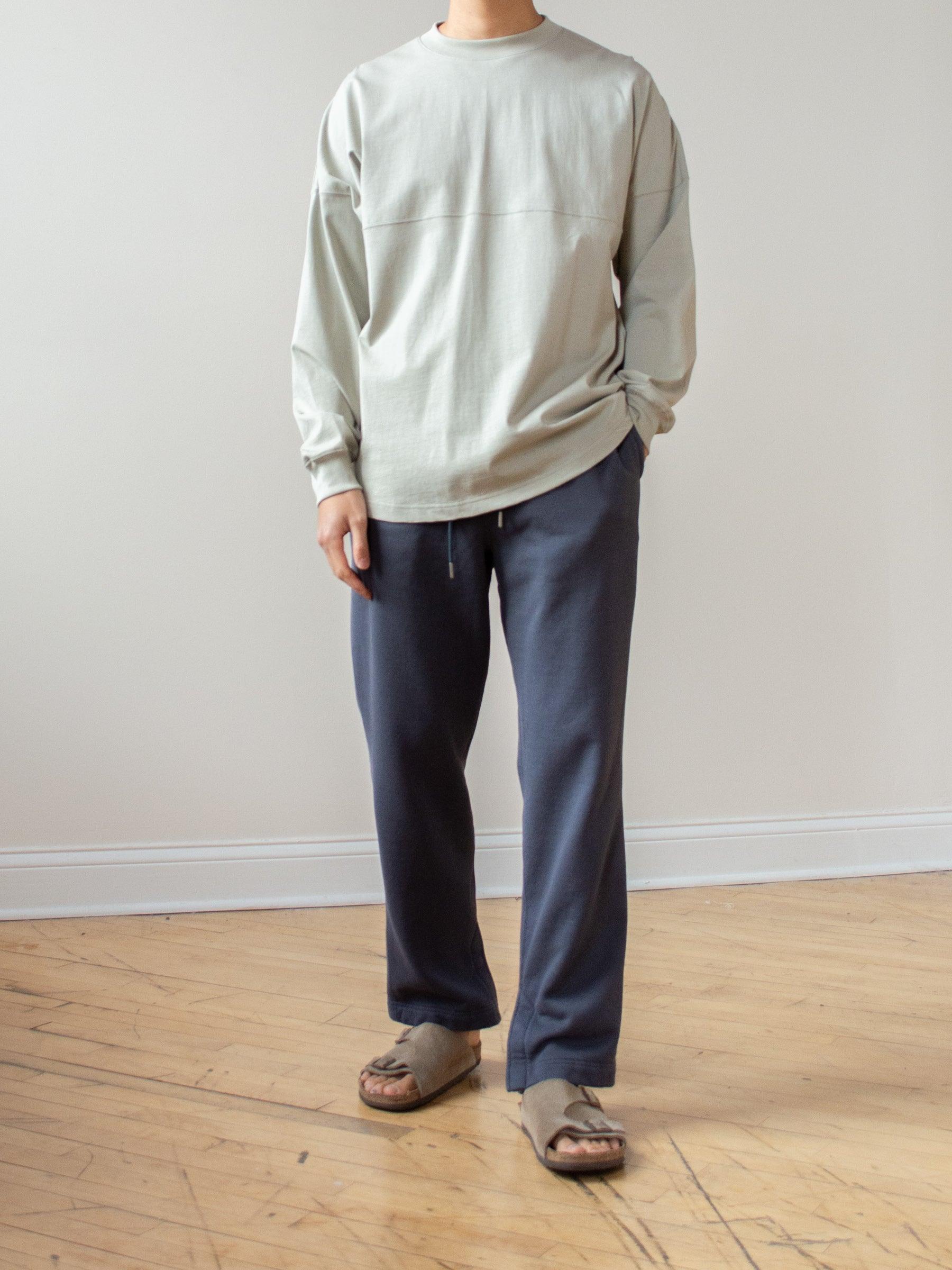 Namu Shop - Unfil Organic Cotton L/S Tee - Smokey Green